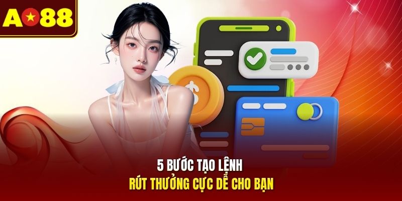 5 bước tạo lệnh rút thưởng cực dễ cho bạn